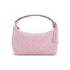 Charles & Keith Small CK Suede-Like Woven Underarm Bag Synthetic Leather Lunch Bag Handbag Small Women Bags Sand Cotton-Candy-Pink CK2-20151510-1
