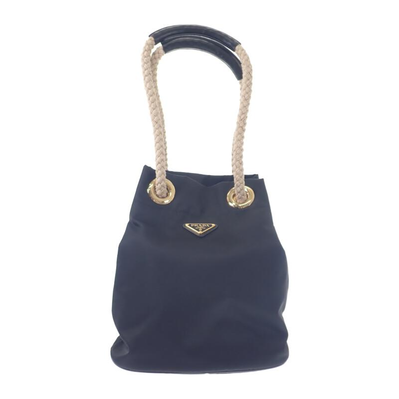 Prada 1BE082 Shoulder Bag Black Nylon Women