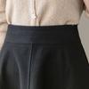 Women High Waist Vintage Skirts Winter Medium-length Maoni Fashion A-line Casual Loose Hem Half-body Skirt Feamle Faldas