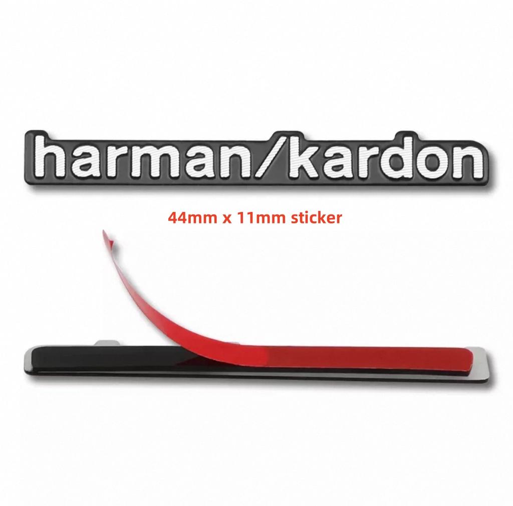 4/10/20 pièces Métal de Haute Qualité harman/kardon Haut-Parleur Hi-Fi pour Voiture Haut-Parleur Audio Badge Emblème Stéréo Autocollant Accessoires de Style pour Voiture