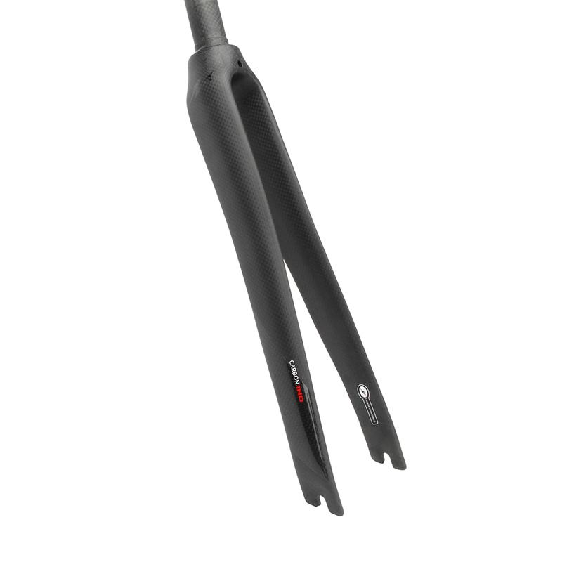 Ullicyc New 700x25~28C Carbon Fiber Quick Release V Brake Front Fork Road Bike Front Fork Bicycle Front Fork Bicycle Parts QC690