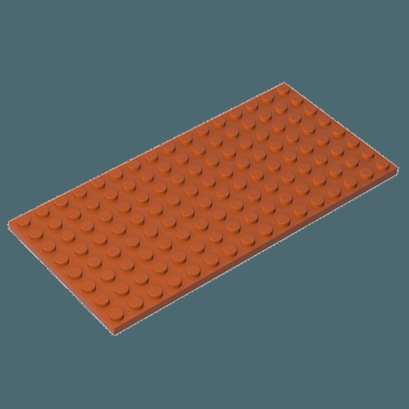 50g Small Particle Building Blocks: 8x16 Thin Plate Brick Accessories