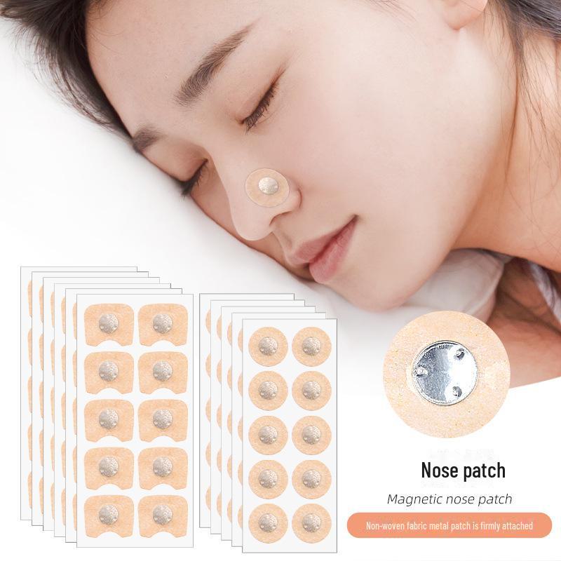 

Магнитный пластырь для носа от храпа для ночного отдыха Square 10 stickers/sheet, One Size