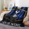 Custom Name Tottenham Flannel Blanket, High Quality Comfortable for All Seasons, Home Decor, Warmth and Comfort
