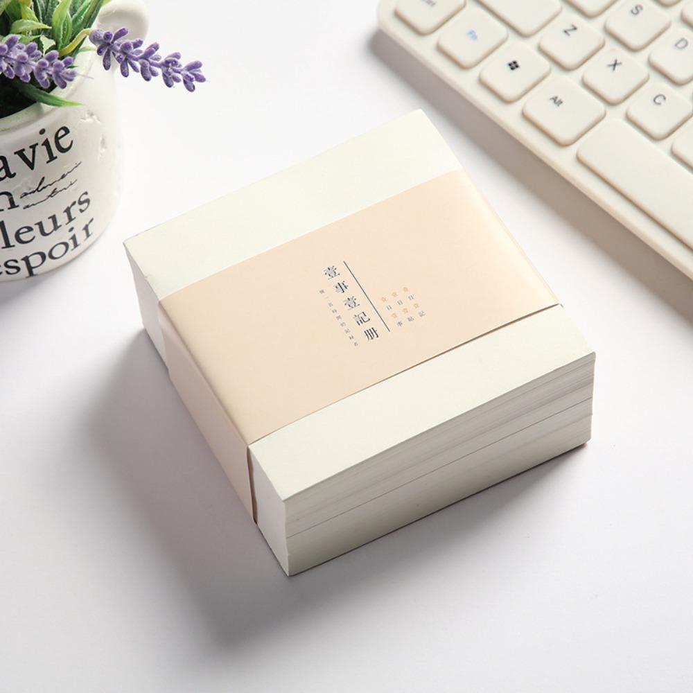 400 Sheets Tearable Notepad Self-adhesive Memo Pads New Note Paper  Students