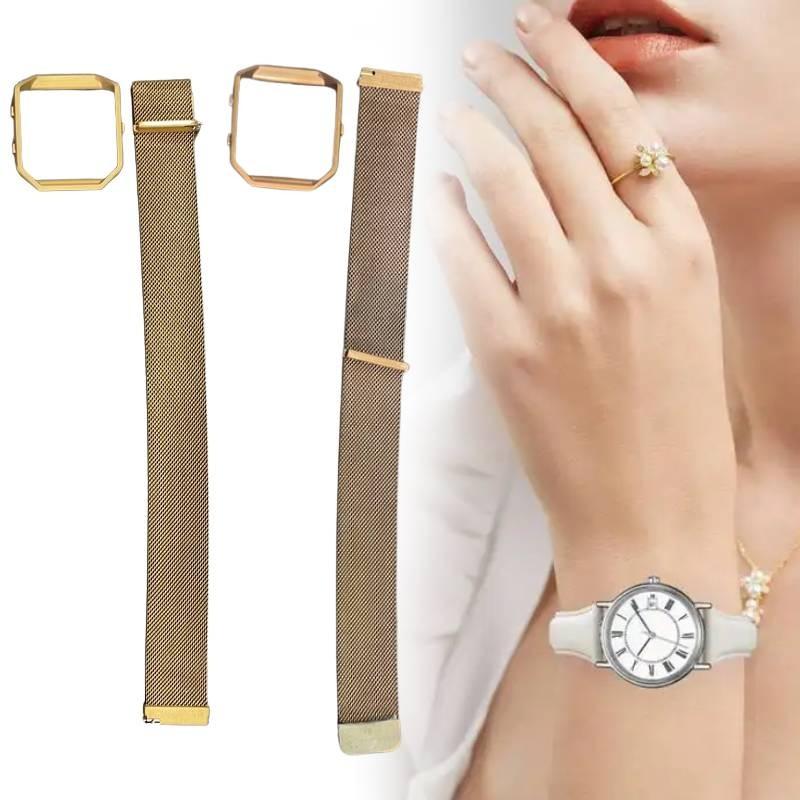 Watch Steel Stainless Band Buckle Durable Stylish Clasp Watches Fastener Metal