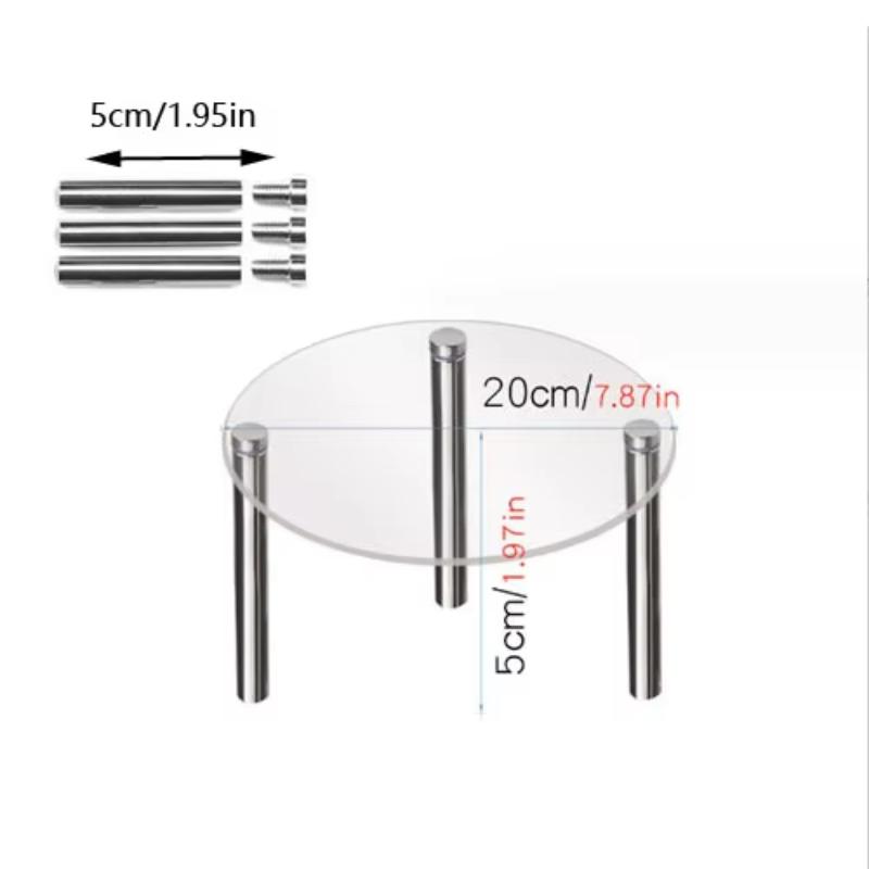 

Acrylic Cupcake Stand Tiered Display Tower for Dessert Candy Pastry Macaron Wedding Party Cake Stand Holder Display Rack