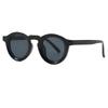 Retro Round Small Frame Glasses: High-End Unisex Sunglasses with UV Protection, Fashionable Trend.