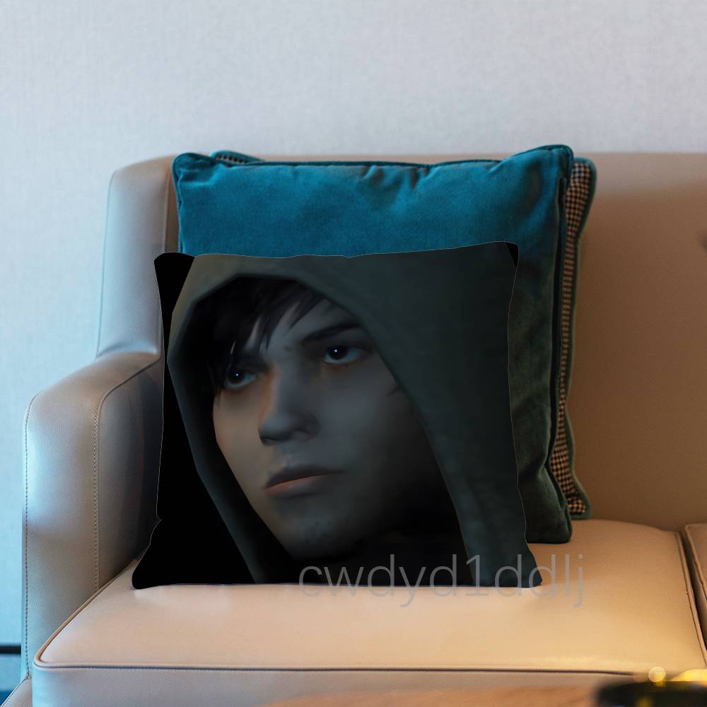 CCry Of Fear Simon Pillow Case Cover Square Sofa With For Pattern Comfortable Cushion Suitable Of Room