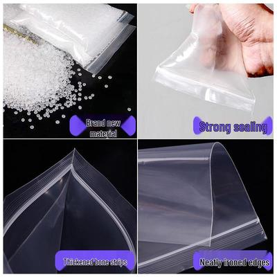 Food Grade PE Self-Sealing Packaging Bag for Accessories and Masks