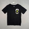 T-shirt Grafica Nera Hurley Design Pesce Squalo XL 100% Cotone Manica Corta Uomo