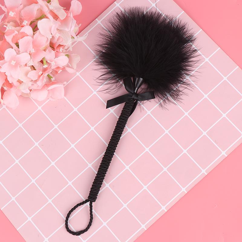 Flirting Feather Tickler Crop Whip Flirt Couple Game Toy Roleplay Sexy Spanking