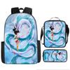 Elementary and Secondary School Students Spirited Away School Bag Hayao Miyazaki Children's Fashion Backpack Waterproof Large Capacity Backpack