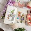 30pcs Kawaii Stationery Stickers Flower Garden Junk Journal Planner Decorative Mobile Sticker Scrapbooking DIY Craft Sticker