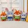 Crazy Animals Rabbit & Fox Plush Toy - Cute Q Version Dolls