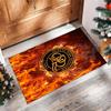 Queens Park Rangers Football Print Crystal Velvet Rug, Comfortable Water Absorbent Non Slip Indoor Floor Carpet