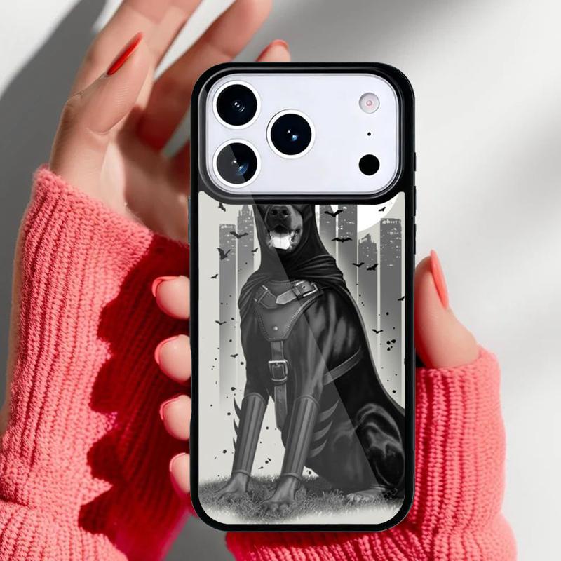 CUTE DOBERMAN DOG BREED Phone Case for iPhone 17 16 15 14 13 Pro Max Back Cover for 12 11 Pro Coque