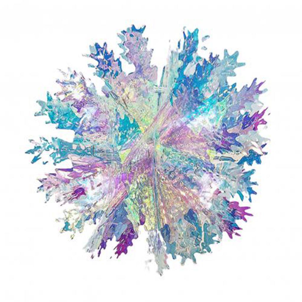Snowflakes 3D Party Supplies Holographic Snow Ball Home Decor Hanging Balls Christmas Ornaments
