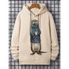 Men's Hoodie 3D Animal Print Sweatshirts For Men Harajuku Hooded Shirt Y2k Pullover Casual Clothes Streetwear Top Men's Clothing