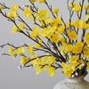 Artificial Plum Branches, Winter Red Wintersweet Plastic Holiday Flowers (Vase No'S Day, New Year, Wedding Hall Decor, Anniversary Decoration, And As