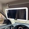 LED Sun Visor Vanity Mirror with Shatterproof HD Lighting