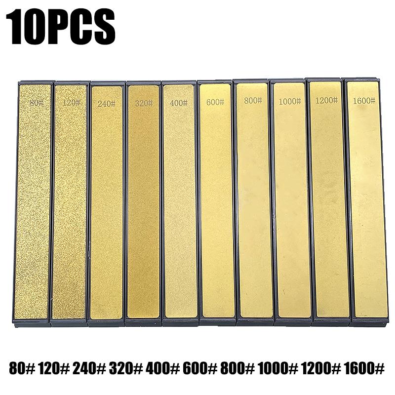 1600# Piatră Diamant Aurie Ascuțitor cu Unghi Fix Piatră de Ascuțit Instrument Sistem de Ascuțit Cuțite de Bucătărie Piatră de Ascuțit de Uz Casnic Apex