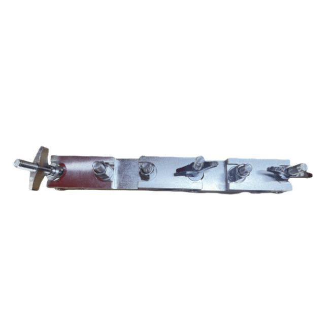 Silver Metal Multifunctional Drum Rack with Extension Clip