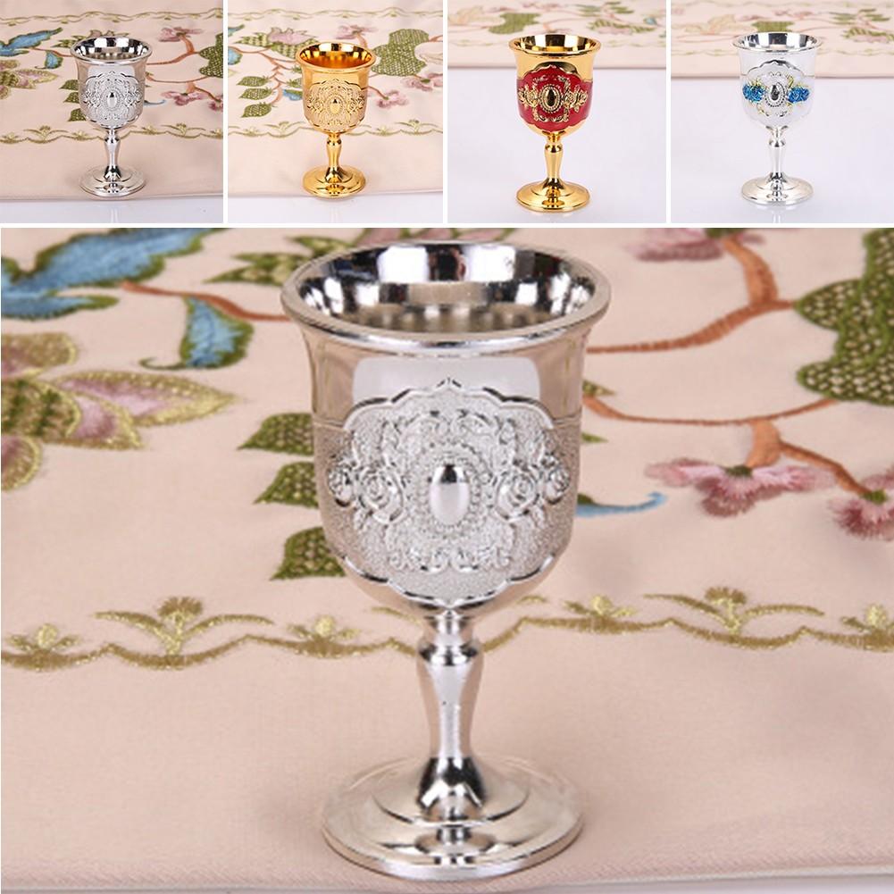 Alloy Wine Cup 20~30ml Gold European Style Bar Drink Retro Creative High Fashion