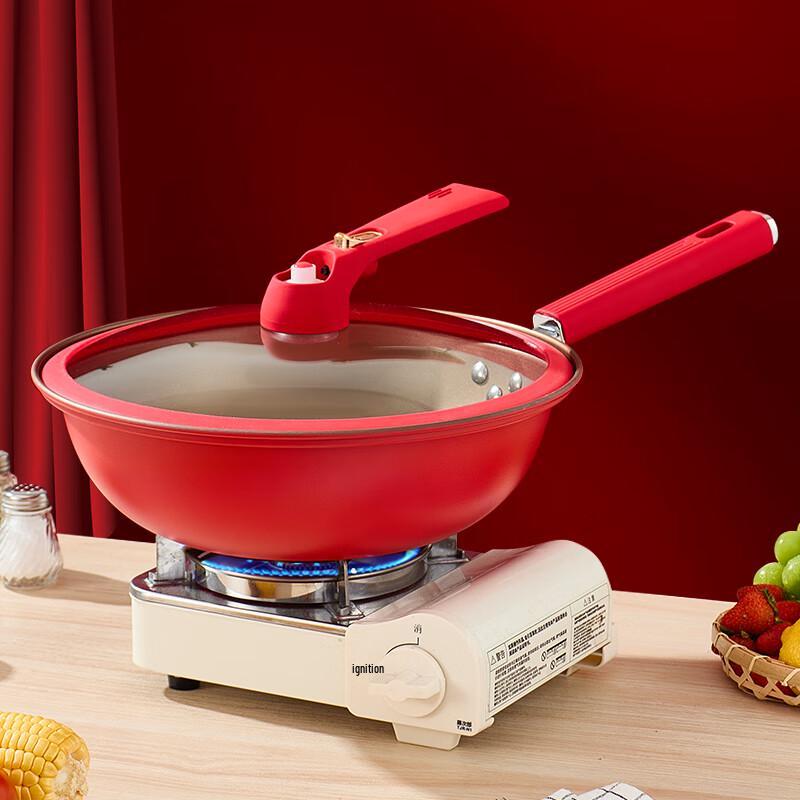 Lesfeixing Non-stick Micro-pressure Wok