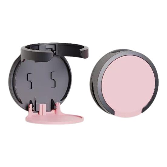 Foldable Cup Holder Portable Wall-Mounted Coffee Cup Holder Space-Saving Plastic Drink Holder for Water Cups Up to 83mm Multipurpose Storage Rack