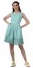 Moomaya Womens Vintage Style Lace Dress Solid Women Casual Summer Mini Dress