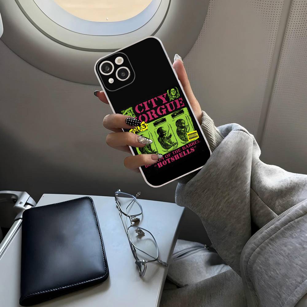 

Чехол для телефона C-City M-Morgue Zillakami для iPhone 11 13 16 12 17 14 15 Pro Max Plus Мягкий прозрачный задний чехол Coque iPhone 14pro max