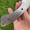 GV10 Acier Damas Billet de Couteau Semi-fini DIY Barre Lame Intégrée Ébauche de Couteau Matériau de Couteau Lame