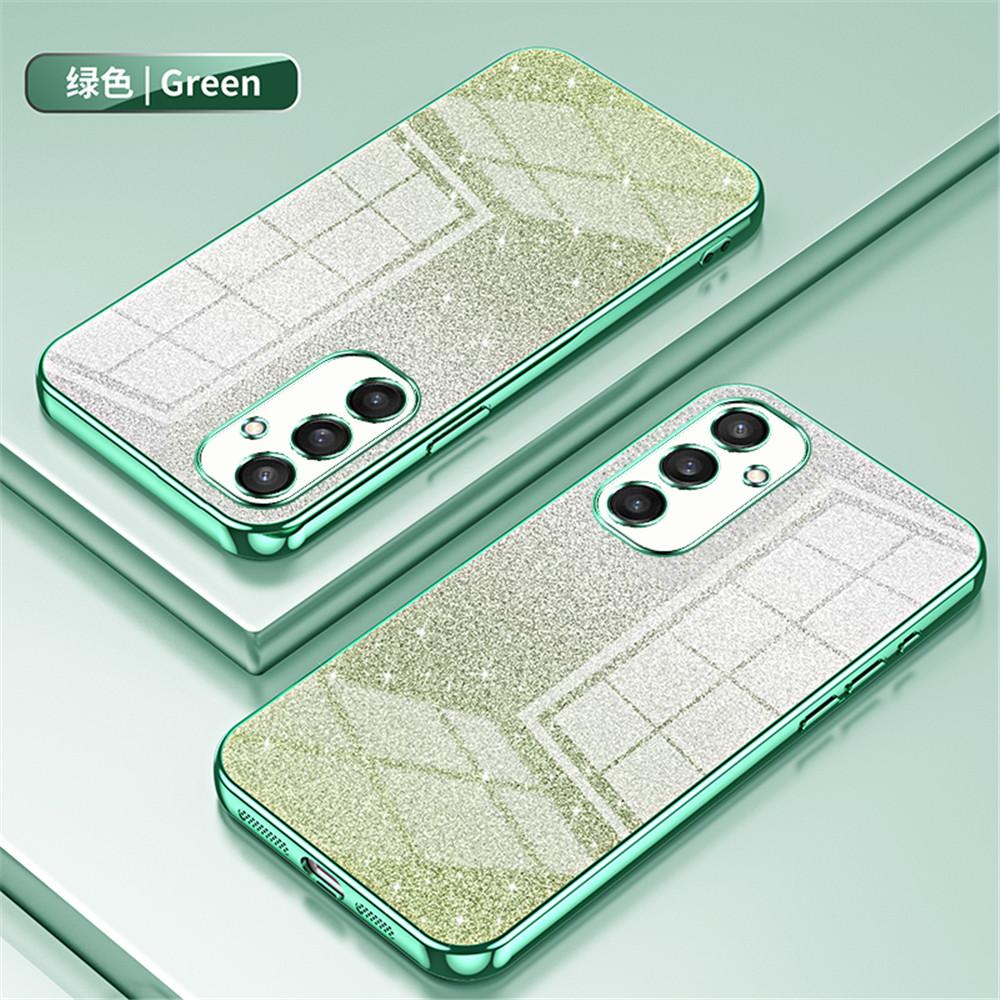FLYKYLIN Luxury Gradient Glitter Bling Plating Case For Samsung Galaxy S24 S23 S21 Fe S22 Plus Ultra 5G Soft Silicone Back Cover