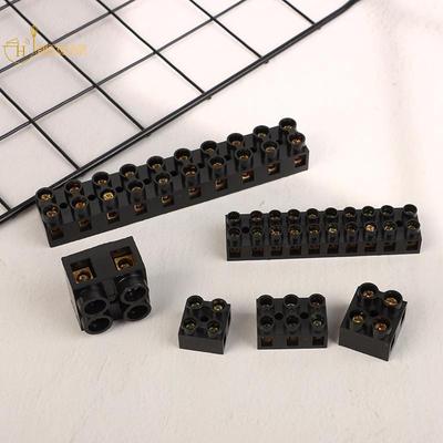 JX5 Dual Row Terminal Blocks10A/20A/60A Bass Fixed Type Connector Base Connection Terminal Block Cable Connector