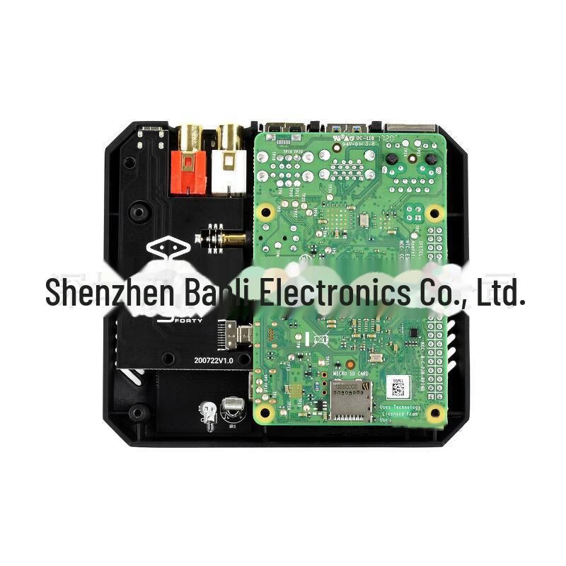 Raspberry Pi 4 B Hi-Fi Audio Output with Aluminum Alloy Argon Chassis