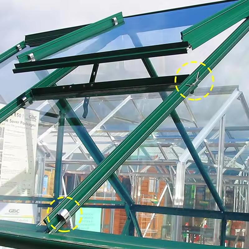 50Pcs Greenhouse Glazing Glass Clamps Pane Z-Type And W-wire Clips Stainless Steel Overlap Fixing Replacement Greenhouse Tools