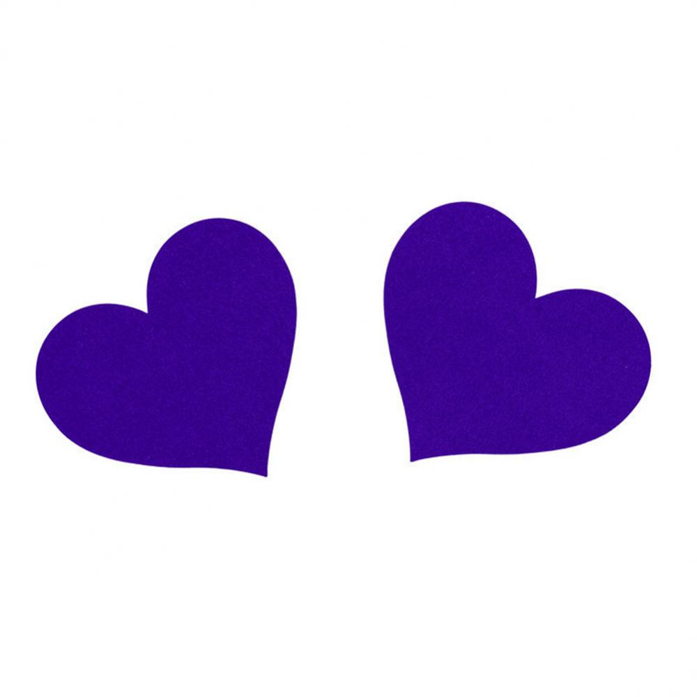 Chest Patch Soft And Skin Friendly Wicking And Breathable Heart-shaped Ultra Thin For Women Nipple Stickers Non Irritating Sexy