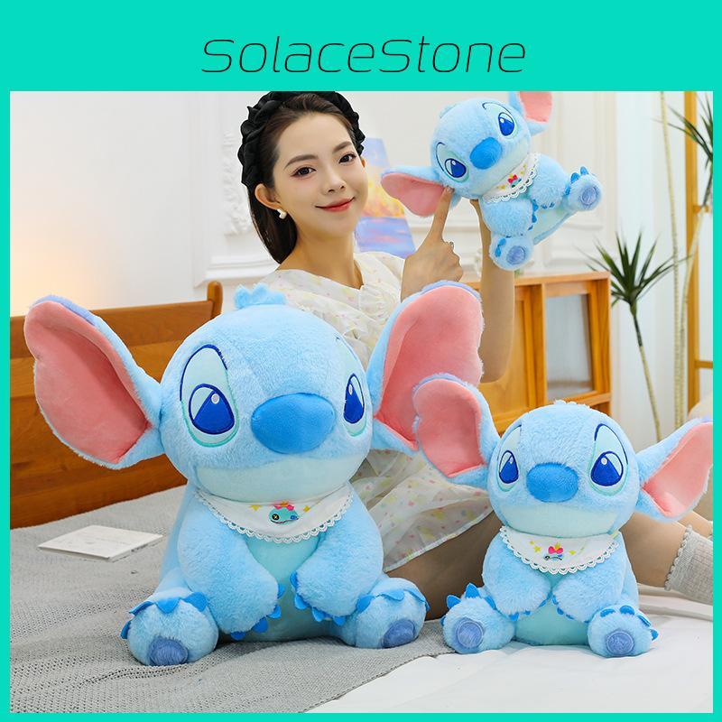 With Cute Scarf Cartoon Plush Doll Pillow For Kids And Collectible Decor