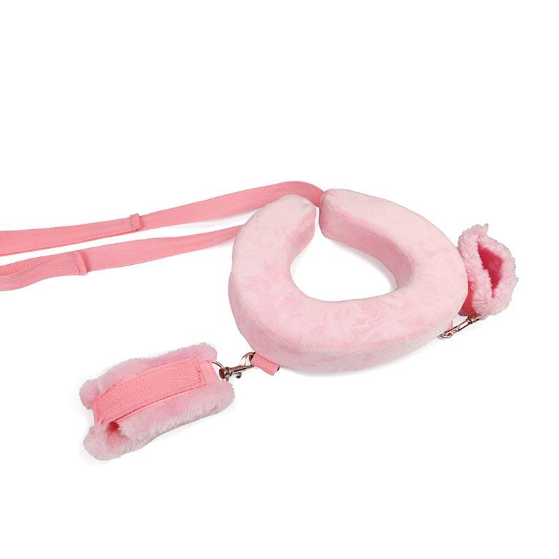 Adjustable Leg-Splitting Flirting Strap - Adult Positioning & Bondage Restraint Toy