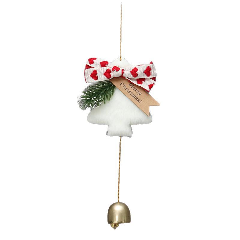Festive Christmas Tree & Door Hanging Bells - Plush Ornaments & Gifts