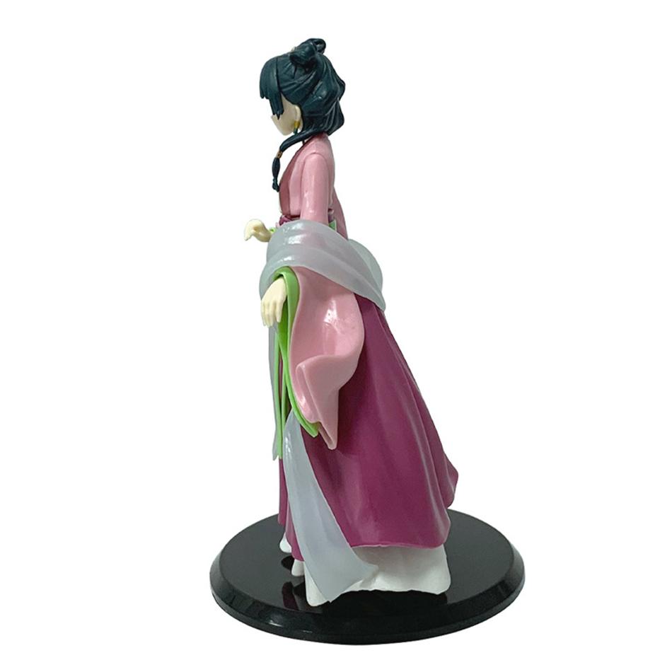 18Cm Anime Figure The Apothecary Diaries Maomao Jinshi Figure Anime Kawaii Sitting Toys Desktop Car Ornaments Model Toys Gifts
