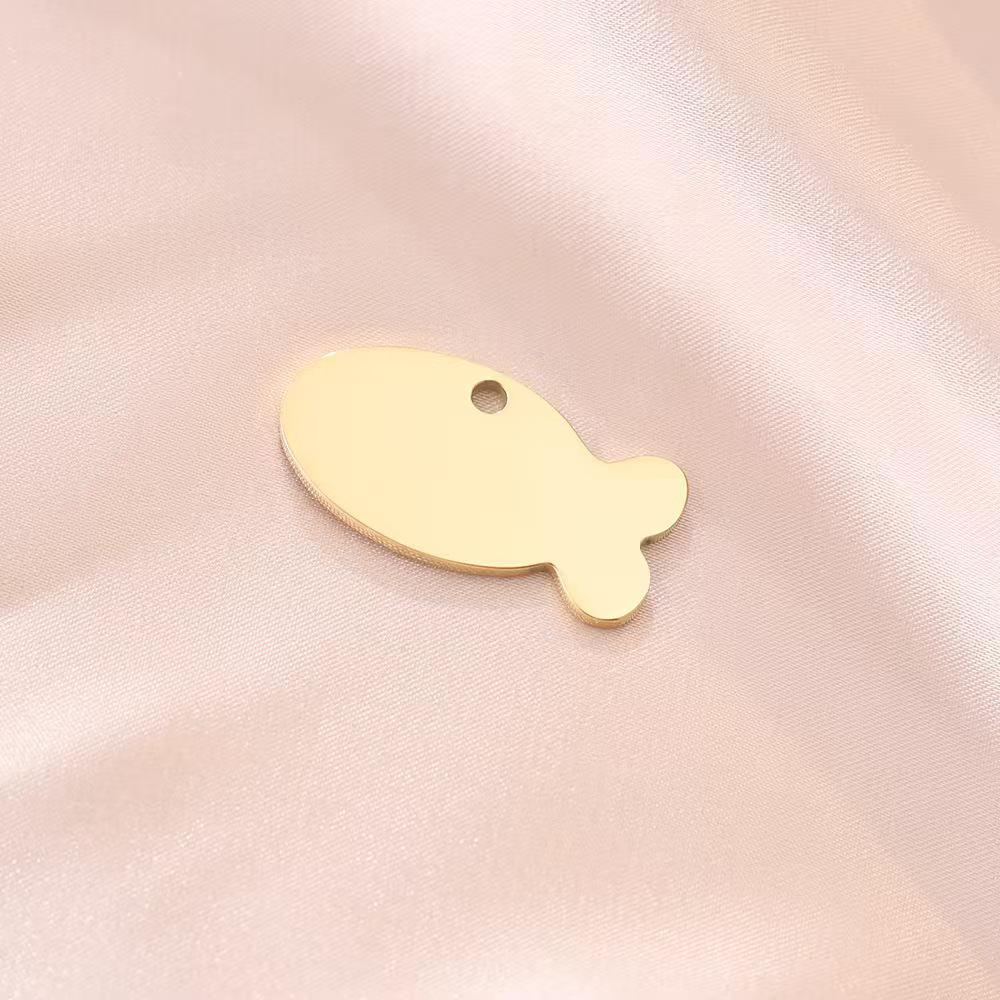 Laser-Engraved Stainless Steel Pet ID Tag for Dogs & Cats