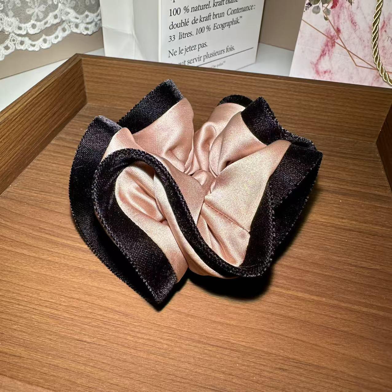 

Корейская бархатная атласная резинка для волос во французском стиле для модного образа