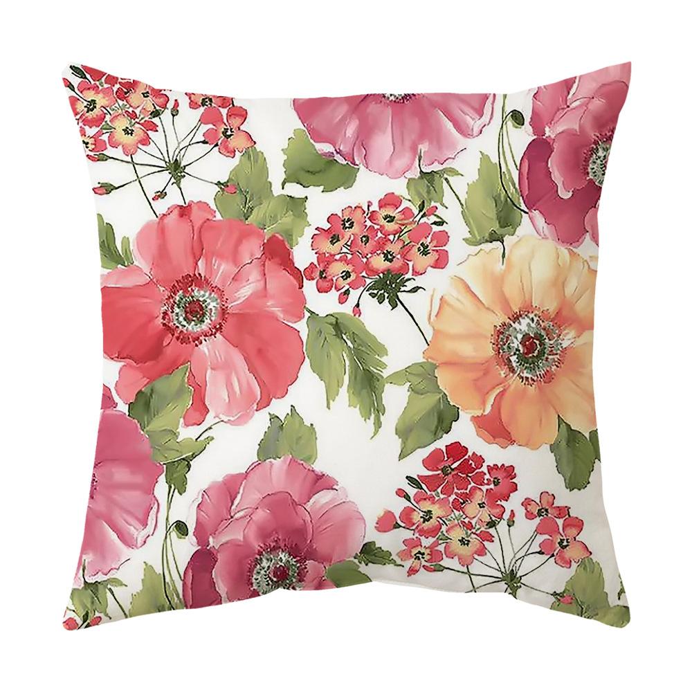 Pillow Cover Sofa Cushion Cover Car Sofa Cushion Cover Peach Skin Velvet