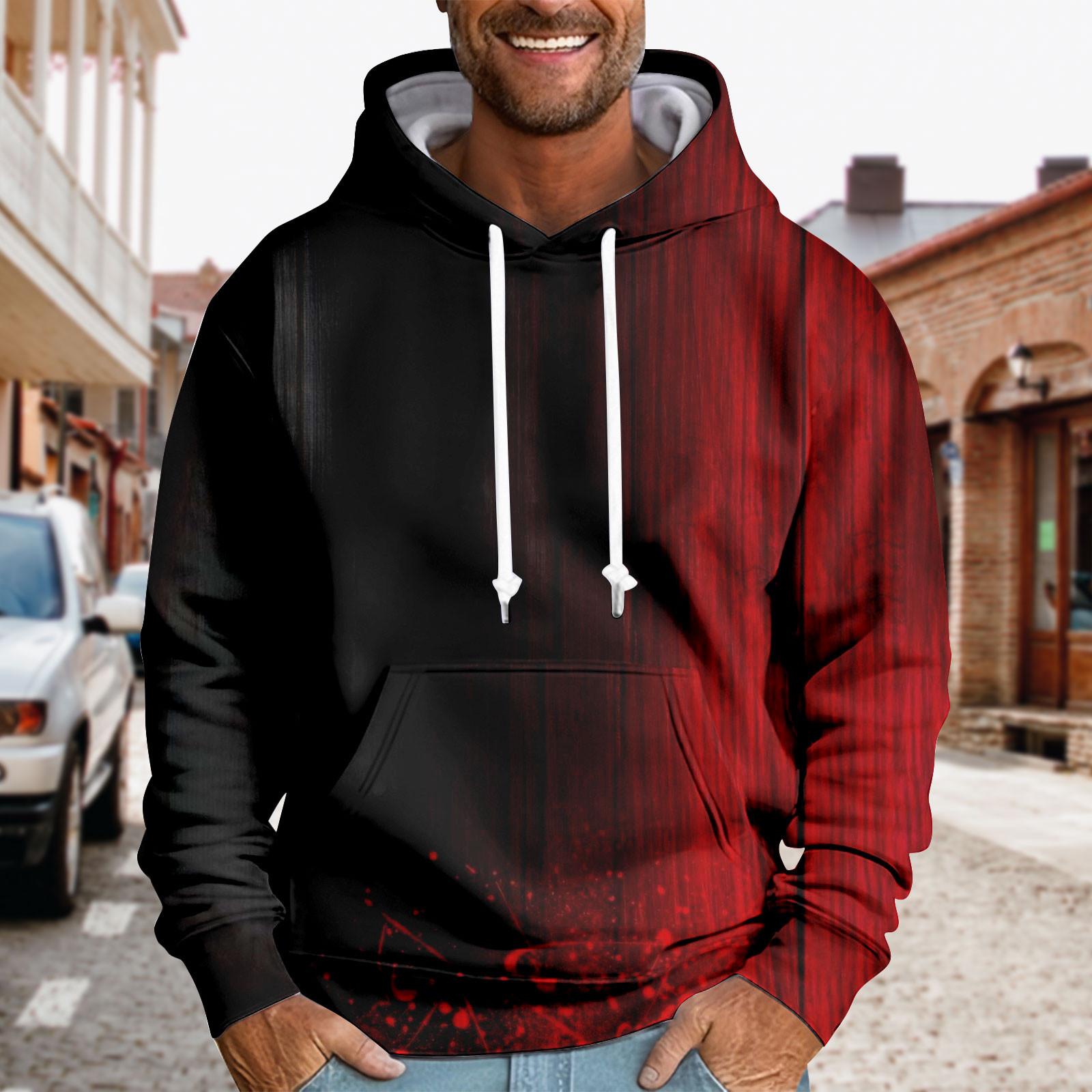 

Спортивный костюм с капюшоном, унисекс, одежда для бега, пуловер с длинными рукавами, толстовка с капюшоном XL винный