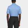 Adidas Solid Color Golf Polo Shirt Men Tops Blue HR9044