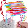 50/120pcs Plastic Sewing Needles Knitting Tools Sweater Scarf Woolen Doll Weaving Needle DIY Handmade Sewing Supplies XJM