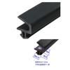 1/5/10M PK - Tipo Guarnizione Finestra in Acciaio Porte e Finestre in Vetro Isolamento Acustico Antivento Impermeabile Striscia di Gomma EPDM