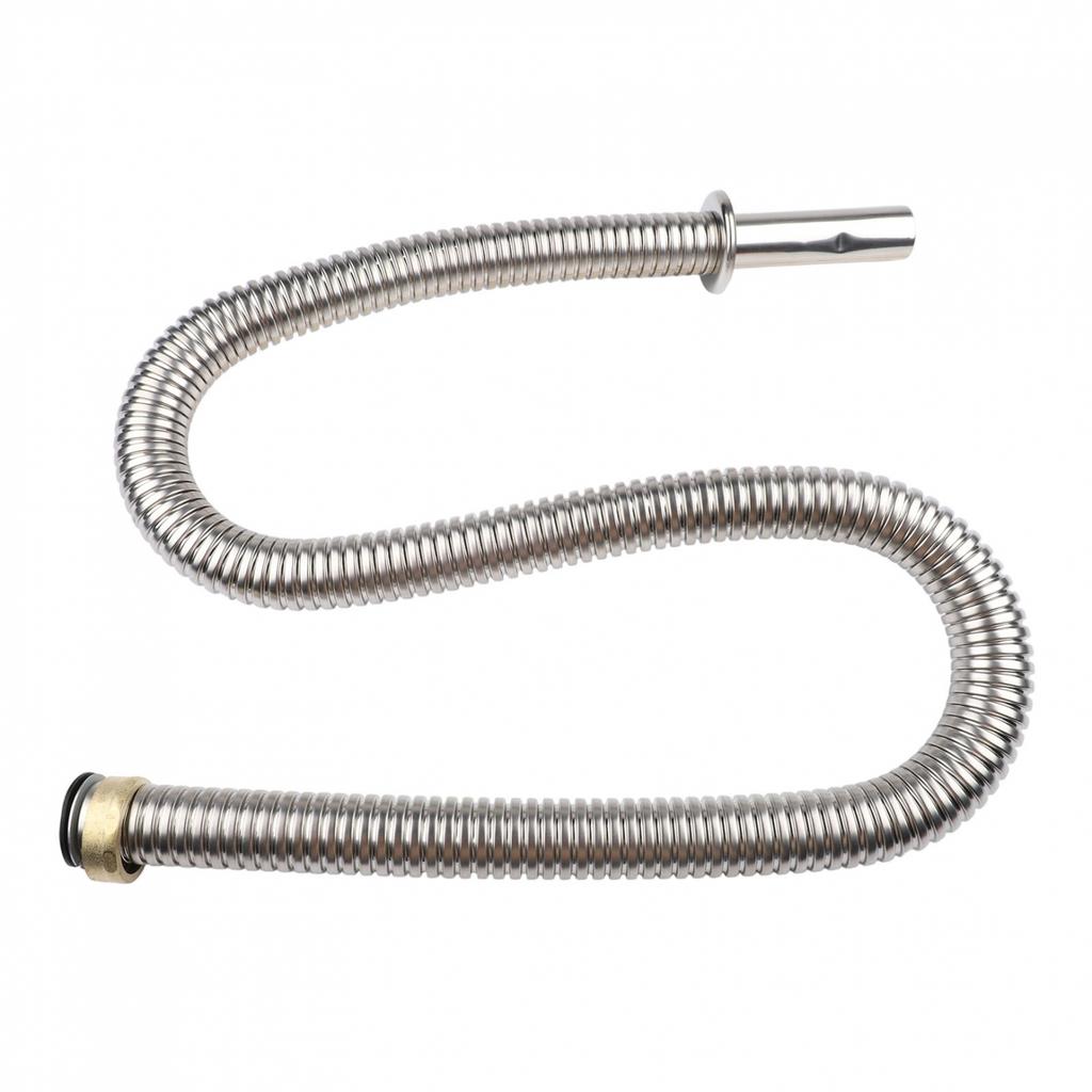 Bathroom Flexible Sink Drain Hose Stainless Steel 120 150 cm Design